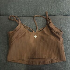 lululemon athletica Brown Crop Top